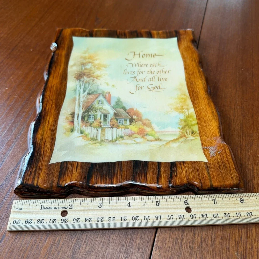 West Woodcraft vintage wood